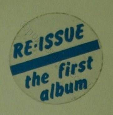 BEGA 4 1979 Reissue Cover Sticker.
